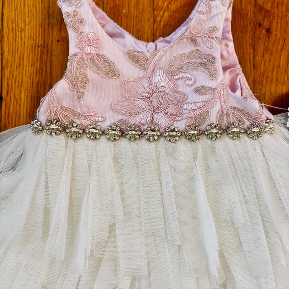 AMERICAN PRINCESS DRESS 6 MONTHS PINK & WHITE - Picture 7 of 16